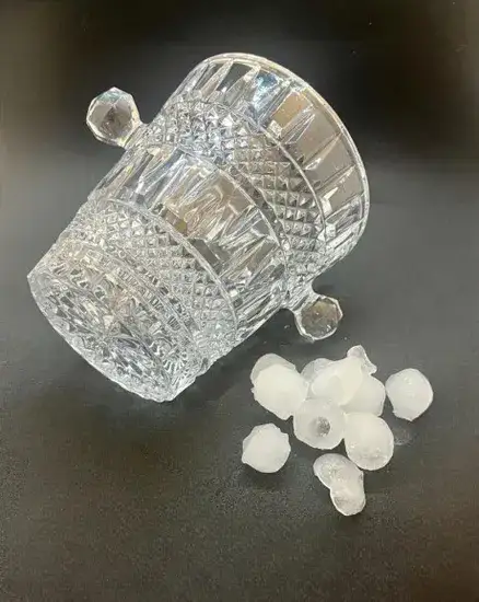 כלי לקרח מקריסטל