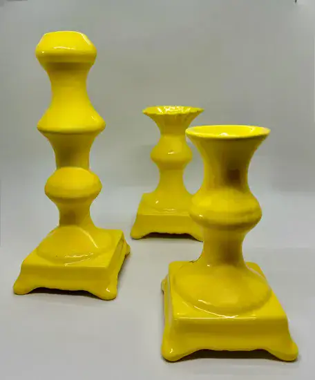 פמוט בודד גבוהה מקרמיקה