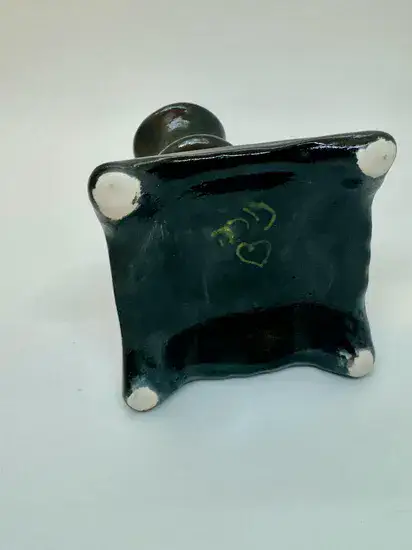 פמוט בודד גבוהה מקרמיקה
