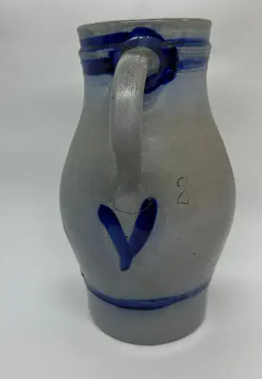 כד קרמיקה חרס זיגוג מלח - 2 ליטר