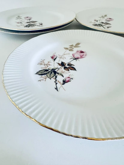 צלחת מנה ראשונה קוטר 19.5ס"מ פורצלן