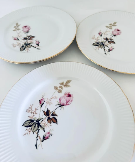 צלחת מנה ראשונה קוטר 19.5ס"מ פורצלן