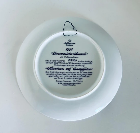 צלחת דלפט לתליה