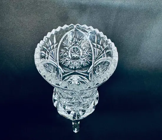 ואזה קריסטל/זכוכית קטנה 17.5 ס"מ