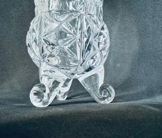 ואזה קריסטל/זכוכית קטנה 17.5 ס"מ