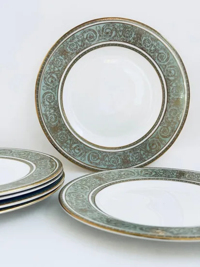 צלחת עוגה מפורצלן