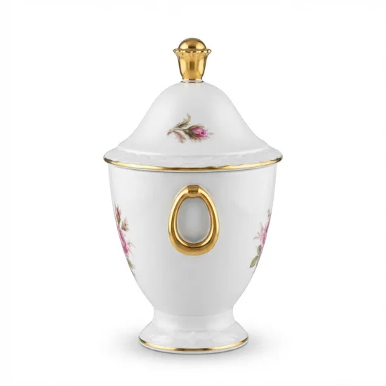 כלי אחסון דקורטיבי מפורצלן