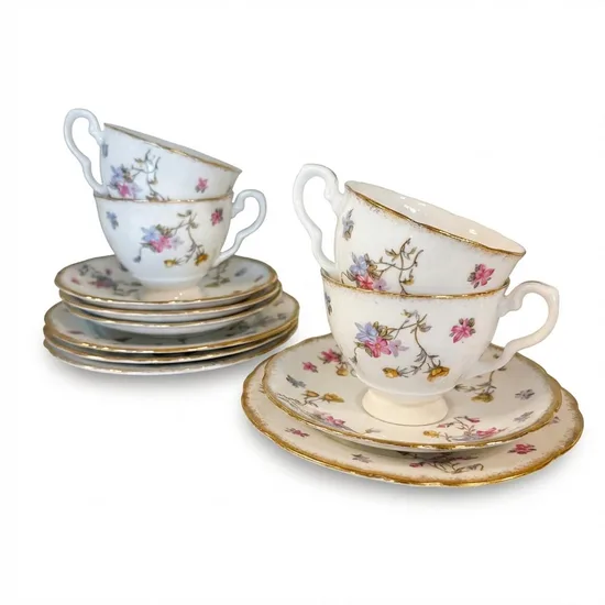 סט בודד טריו מפורצלן