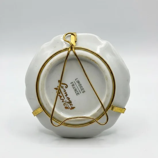 צלחת קטנטנה מפורצלן קוטר 7 ס"מ