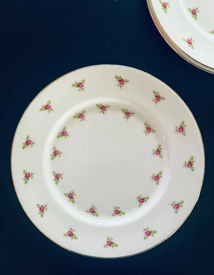 צלחת גדולה מפורצלן קוטר 26.5 ס"מ