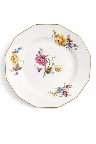 צלחת מנה ראשונה/עוגה מפורצלן