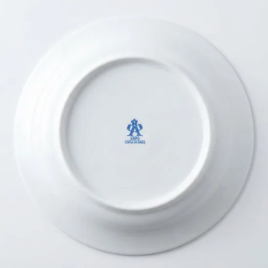 צלחת מרק מפורצלן קוטר 22.5 ס"מ