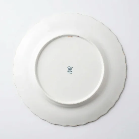 צלחת מפורצלן קוטר 22.5 ס"מ