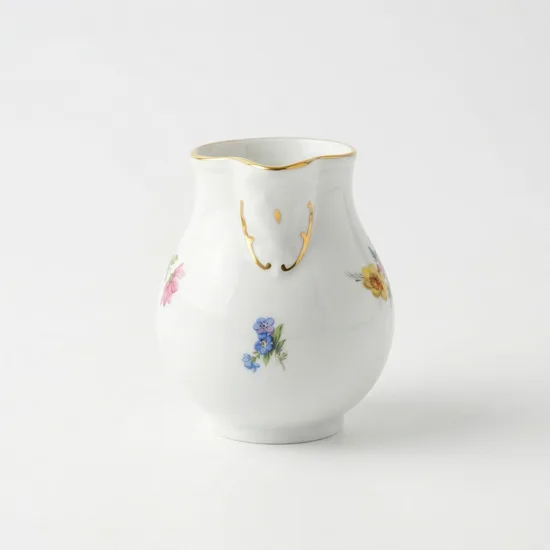 כד חלב קטן מפורצלן חלק מסרוויס חן