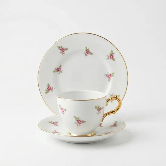 סט בודד טריו מפורצלן