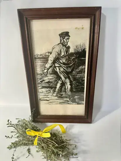 תמונה ומסגרת וינטג'