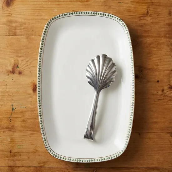 מגש אובלי להגשה 32/20.5 ס"מ  מפורצלן