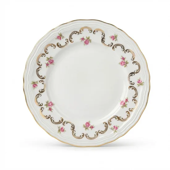 צלחת עוגה/מנה ראשונה מפורצלן קוטר 19 ס"מ