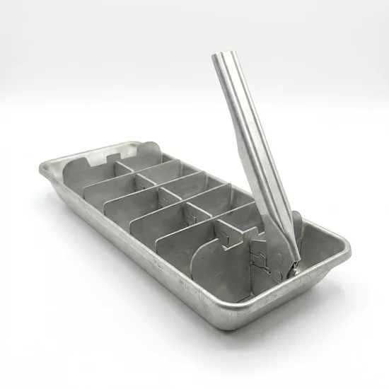 כלי לקרח מנירוסטה וינטג'