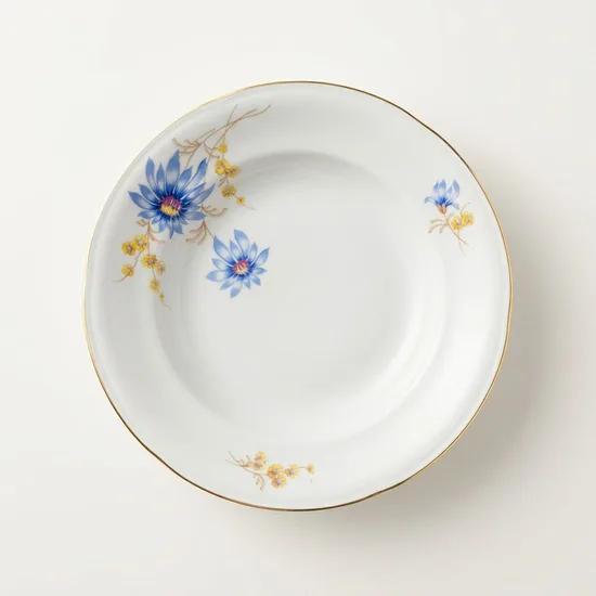 צלחת מרק מפורצלן קוטר 24.5 ס"מ